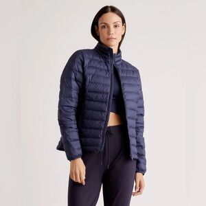 Quince Navy Puffer Jacket